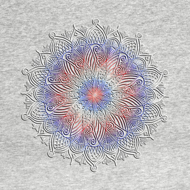 Patriotic Mandala by benjaminfaucher7